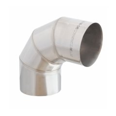 Nerezové koleno T90