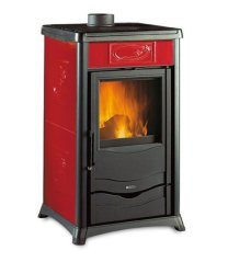 Kachle na drevo Nordica Rossella Plus Bordové