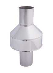 Zaústenie ukončenie turbo komína Zaústenie ukončenie turbo komína