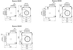 Rozmery bypassu pre ventilátor pre krb