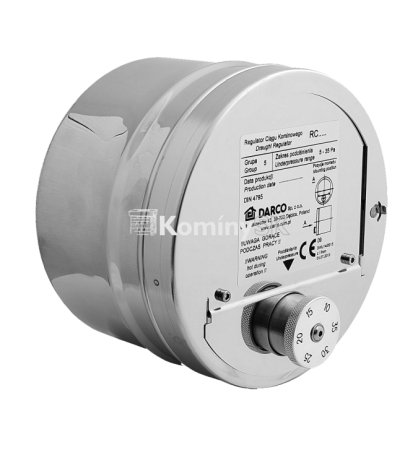 Regulátor komínového ťahu RCO 150mm okrúhly