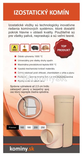 Izostatický komín popis