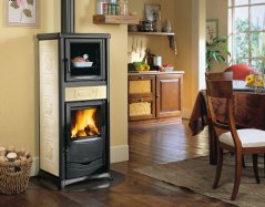 Kachle s rúrou Nordica Rossella Plus Forno Evo