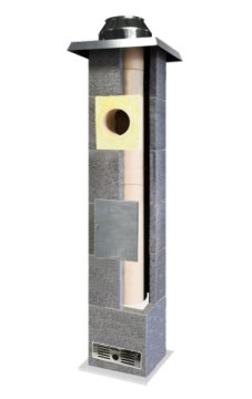 Murovaný izostatický komín