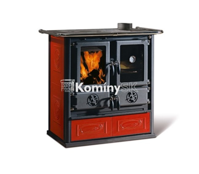 Šporák Nordica rosetta Bll bordová