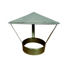 Kominova strieska nerezova