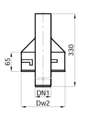 Hlavica ukončenia Turbo komína