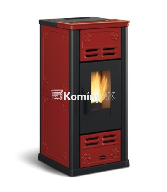 Kachle Nordica Serafina bordové