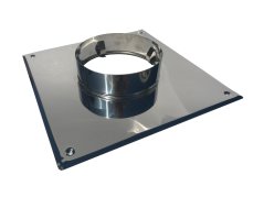 Krycia komínová nerezová doska Krycia komínová nerezová doska