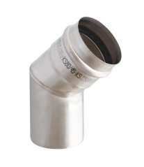Koleno T-45 pre pretlakový komínový systém Koleno T-45 pre pretlakový komínový systém
