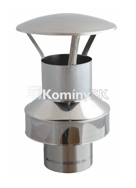 Komínová strieška turbo komín