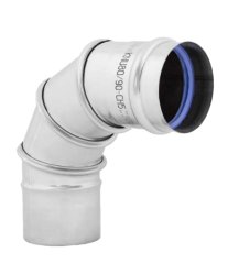 Koleno s tesnením komínové štelovacie pretlakové kotle a komíny Koleno s tesnením komínové štelovacie pretlakové kotle a komíny