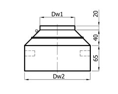 Rozmery protidažďovej obruče