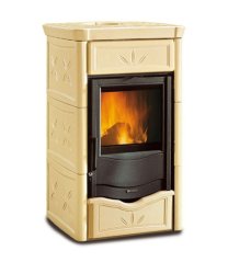 Nicoletta kachle na drevo Krémové