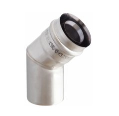 Koleno T-45 nerezové pre turbo komín Koleno T-45 nerezové pre turbo komín