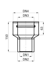 Redukcia pre turbo komín