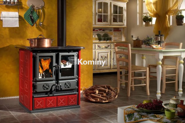 Nordica Rosetta Maiolica bordový