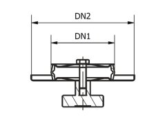 Záslepka dymovodu pre turbo komín