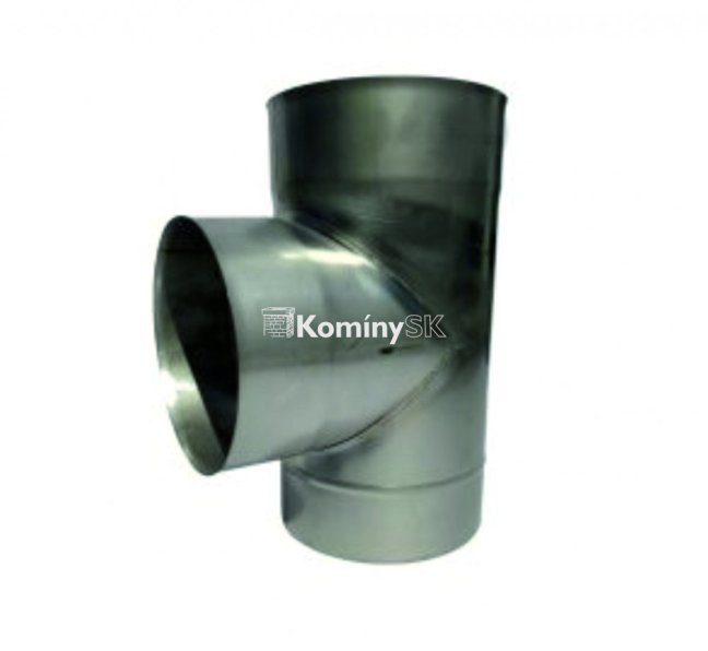 Napojenie dymovodu na nerezovy komin Napojenie dymovodu na nerezovy komin