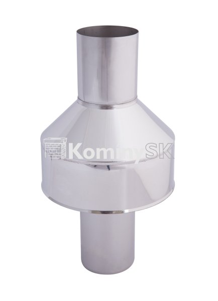 Zaústenie ukončenie turbo komína