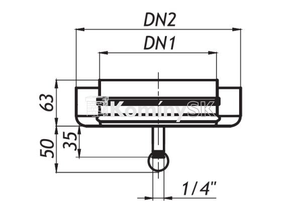Miska pre turbo komínový systém