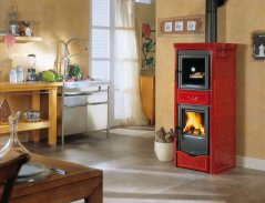 Kachle Nordica s rúrou Niceoletta Forno Evo